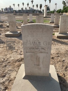 BAGHDAD (NORTH GATE) WAR CEMETERY - ROBINSON, CYRIL MAURICE